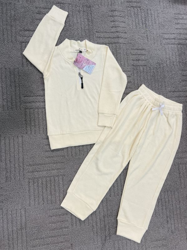 Baby Waffle Joggers Set