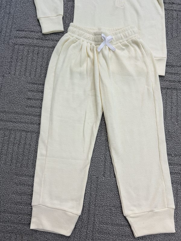 Baby Waffle Joggers Set - Image 6