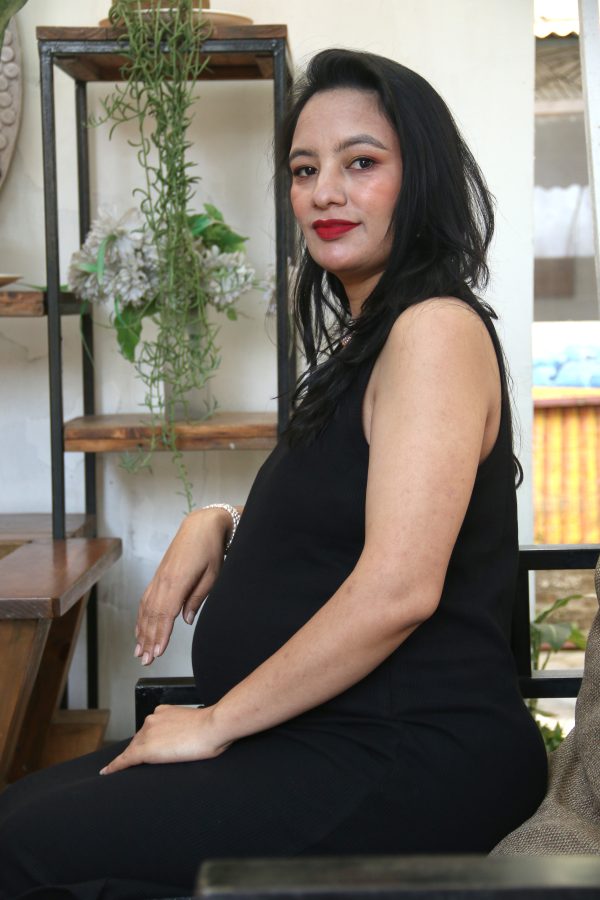 Maternity Waffle One-Piece Dress - Image 2