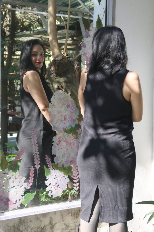 Maternity Waffle One-Piece Dress - Image 5