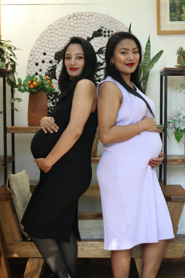 Maternity Waffle One-Piece Dress - Image 6